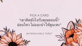 Pick a Card : เขาคิดยังไงกับคุณตอนนี้? What's next? (อ่อนไหวไม่แนะนำให้ดูนะคะ) 🦁 Timeless