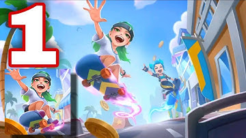 Street Rush: Running Game - All Levels Gameplay Part 1 Android,iOS