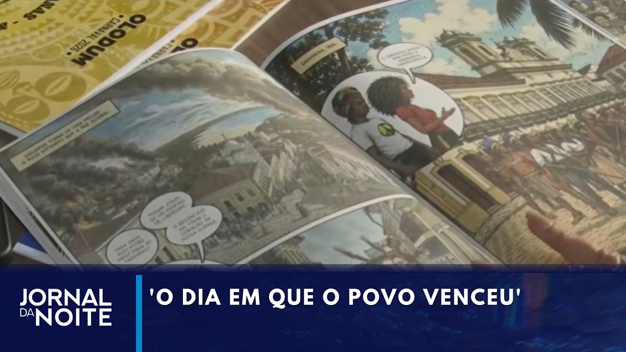 História em quadrinhos narra a Independência do Brasil na Bahia