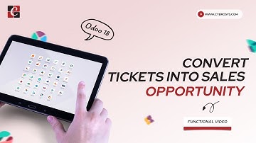 How to Convert Tickets Into Sales Opportunity in Odoo 18 | Odoo 18 Help Desk Tutorials | Odoo 18