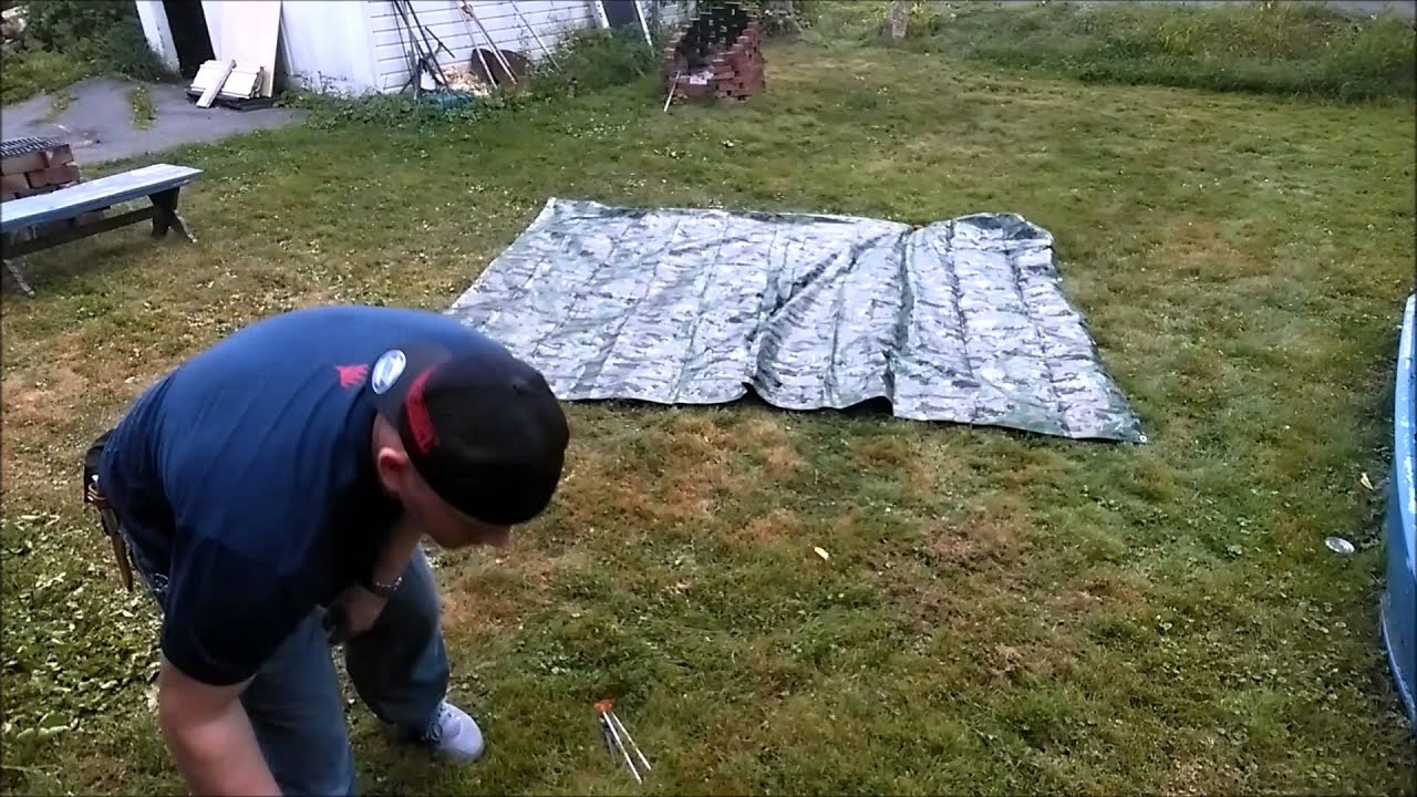 Tarp tent Quik and EZ YouTube