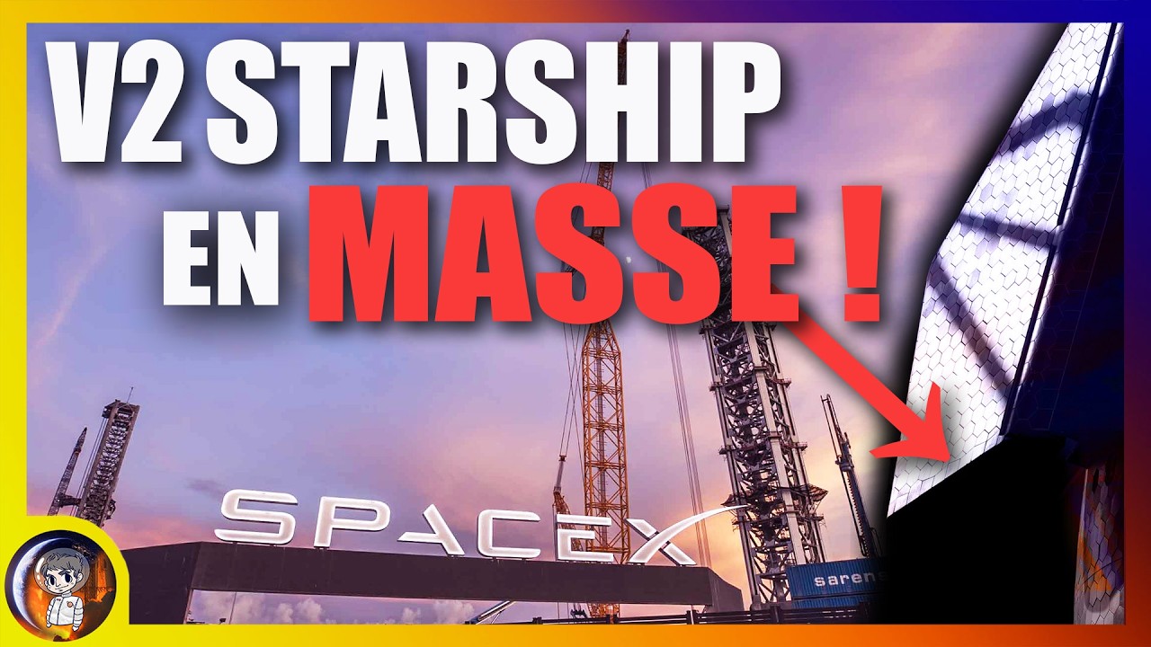 SPACEX exhibe les NOUVELLES V2 du STARSHIP ! - Le Journal de la STARBASE #186 - Le JDE