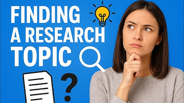 How to Choose a Research Topic | The Research Process Beginners Guide