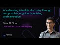 Accelerating scientific discovery through composable ai guided modeling and simulation