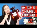 My top 10 CHANEL perfumes and fragrances