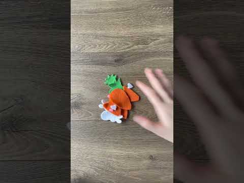 DIY Easter craft! 🥕🐰