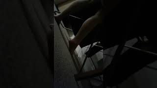 Hiding Under The Table To Spy On Her Feet Unaware - 8