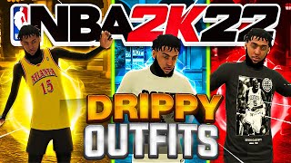 BEST DRIPPIEST OUTFITS ON NBA 2K22! LOOK LIKE A TRYHARD! PT. 2