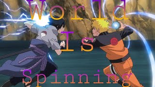 Naruto Vs Sasukeeditamvworld Is Spinning