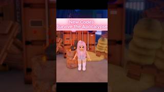 New Codes - Survive the Apocalypse [Roblox] 230526  #roblox #code #gaming #robloxgames
