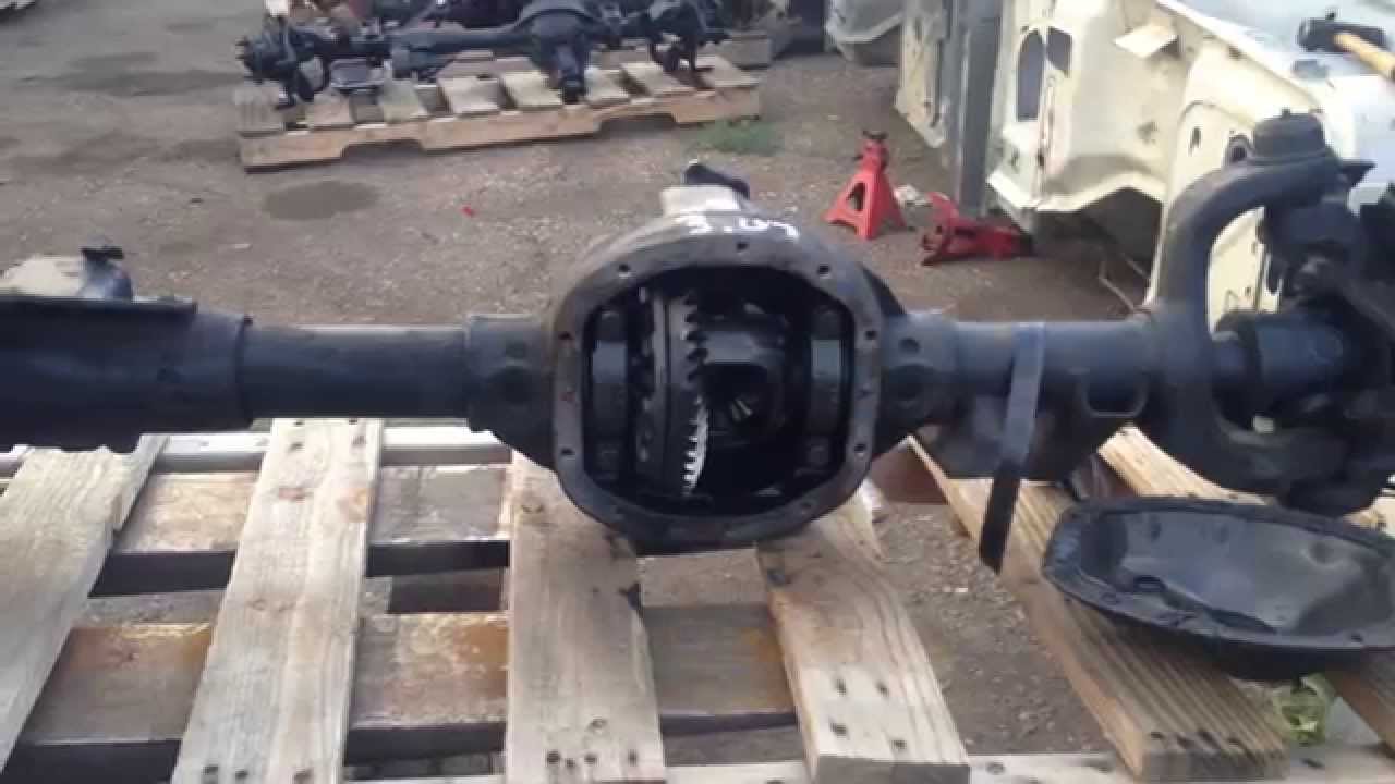 1987-1995 JEEP WRANGLER YJ FRONT DANA 30 COMPLETE AXLE  FOR SALE -  YouTube