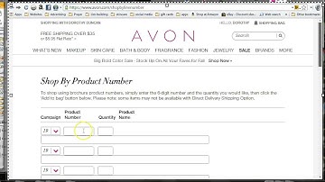 How to Backorder an Avon Product