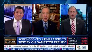 Rep. Andy Barr Joins CNBC Squawk Alley Ahead of the Financial Services Committee GameStop Hearing
