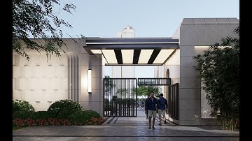 CGsorealCom Residence Community Gate Animation D5 Render