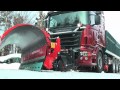 Mählers Rossö 2000 plough on a Scania