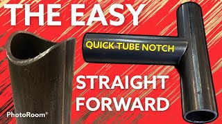 How to notch tubes without a tube notcher.