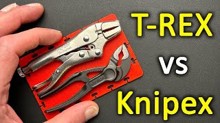 T-Rex vs Knipex Cobra XS: EDC Pliers Battle it out and a simple low cost mod might just win