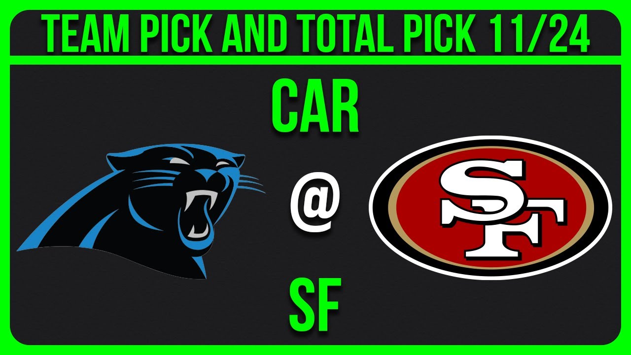Panthers vs 49ers Picks | NFL Week 12 Picks | Monday Night Football Picks
