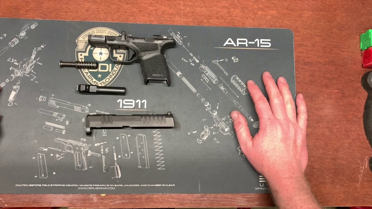 HOW TO FIELD STRIP A SPRINGFIELD HELLCAT - YouTube