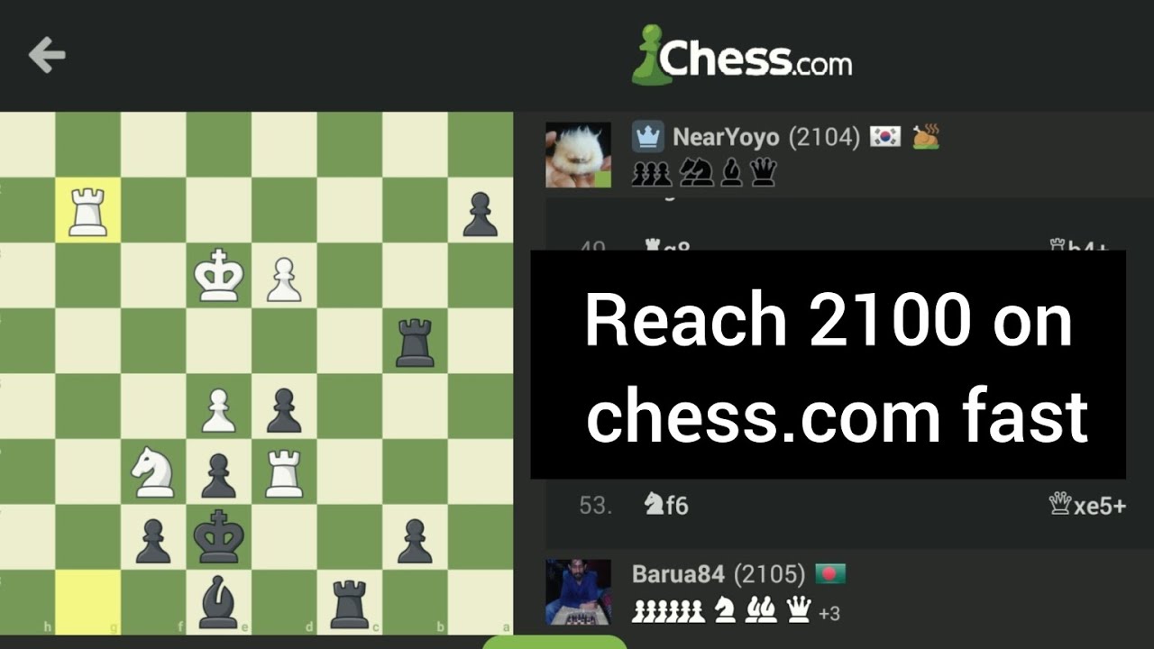 How I reach to 2100 fast on chess.com - YouTube