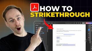 Como riscar o texto no Adobe Acrobat Pro [Guia completo de 2026]