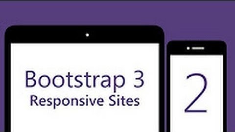 Create Website With Bootstrap 3 - Navigation Menu