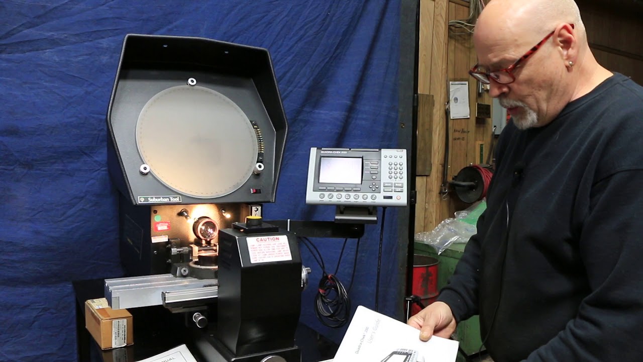 14" SUBURBAN "MASTERVIEW" OPTICAL COMPARATOR YouTube