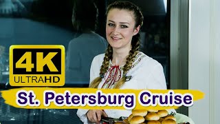 From St Petersburg to Moscow cruise (MS Rostropovich) | Russia travel 4K