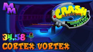 Crash Bandicoot: The Wrath of Cortex - Cortex Vortex - 34.58 [PB]