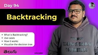 Backtracking Explained in Telugu 🧠 | Subsets of String using Recursion | srkcodes