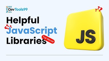 JavaScript Libraries that will enhance your project #devtools99 #javascript #javascriptlibraries