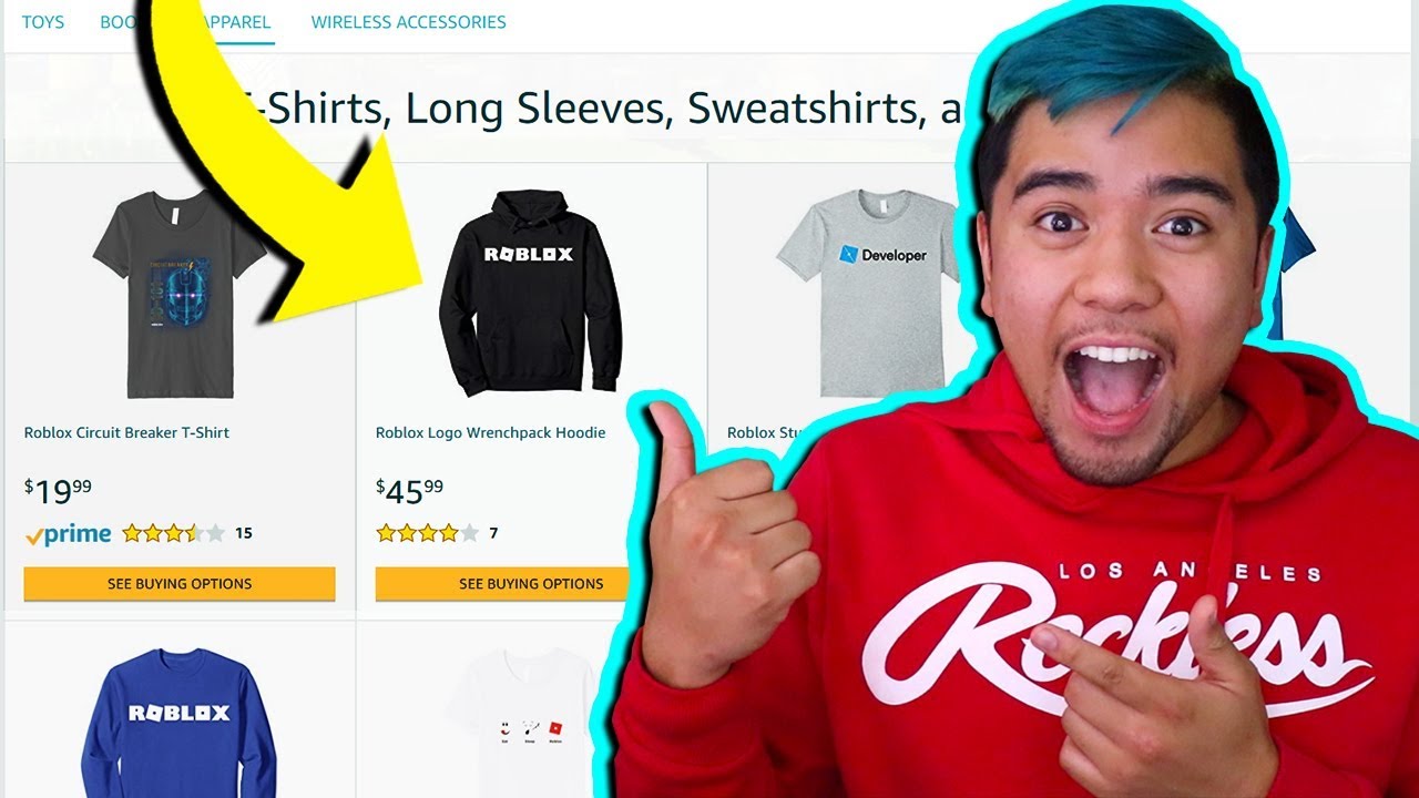 Buying Real Life Roblox Merch Hoodies Shirts Youtube - prestonplayz roblox t shirt
