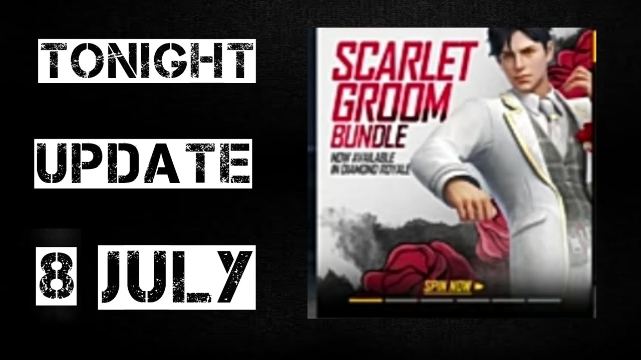 TONIGHT UPDATE -- 8 JULY -- FREE FIRE --- NEW DIOMAND ROYAL