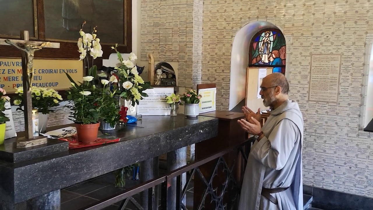 Part 3 Visite guidée NotreDame de Banneux Chapelle des apparitions