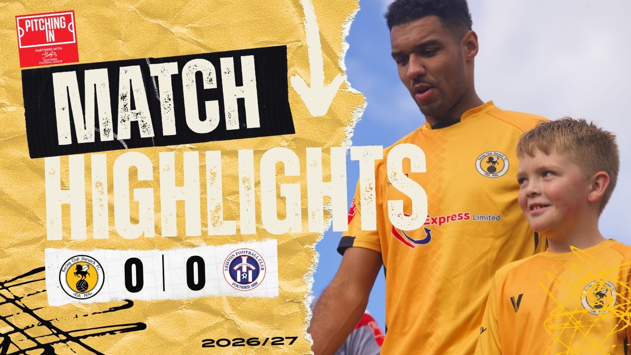Highlights: Racing Club Warwick 0-0 Leiston | 10/10/2026 | SFLPC