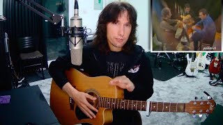 Video thumbnail of "British guitarist analyses Simon & Garfunkel's SPOOKY 'Scarborough Fair' (ft. Andy Williams)"