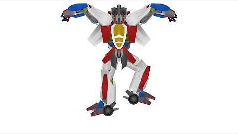 TF Starscream (stick nodes)