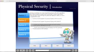 Sample Elearning module