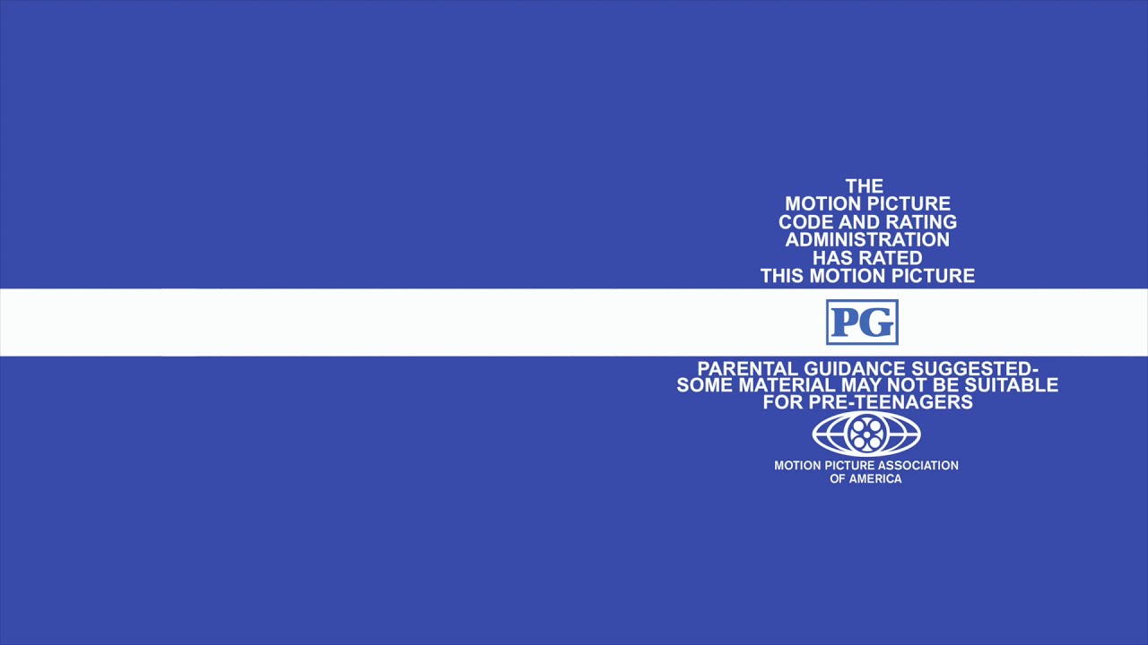 1972 MPAA Rated PG Bumper (Recreation) - YouTube