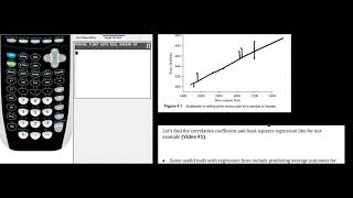 Module 4 Linear Regression Intro/Example: Video #1