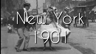 1900's People - New York 1901 - 1902 - 1903 - Wind From Below - Fish Market - Waterfront - Volume 2