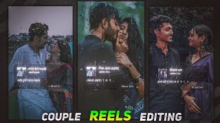 New Trend Couples Lyrics Reels Video Editing in Alight Motion screenshot 1