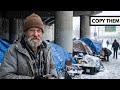 How Homeless People Struggle to Survive Everyday Life on Ice-Cold Streets
