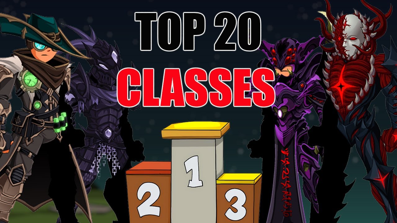 20 лучших классов AQW 2025 | (По результатам голосования игроков) Любимые классы сообщества
