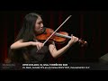 Jiyee Jen Ahn performs Bach&#39;s Sonata No. 4 in C Minor, BWV 1017