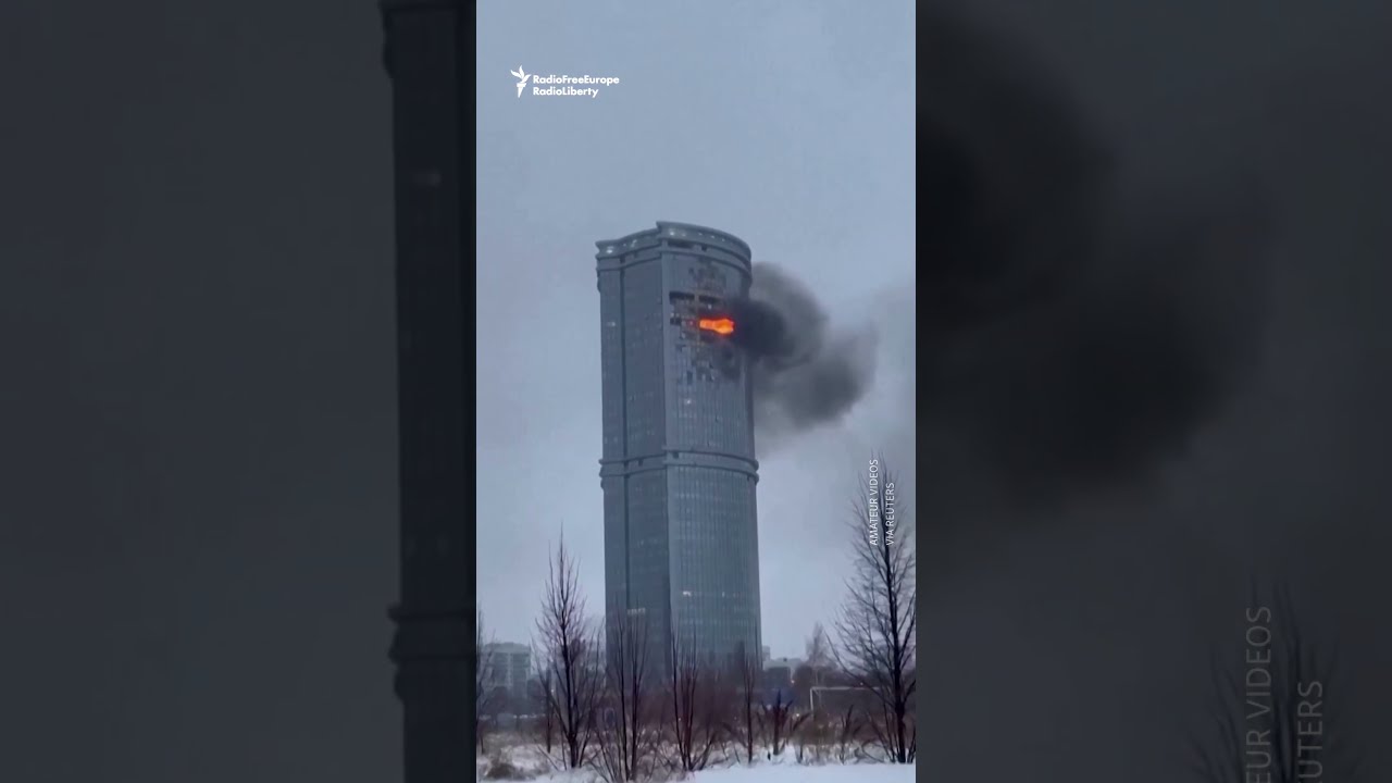 Drones Hit High Rises In Russia Moscow Blames Ukraine