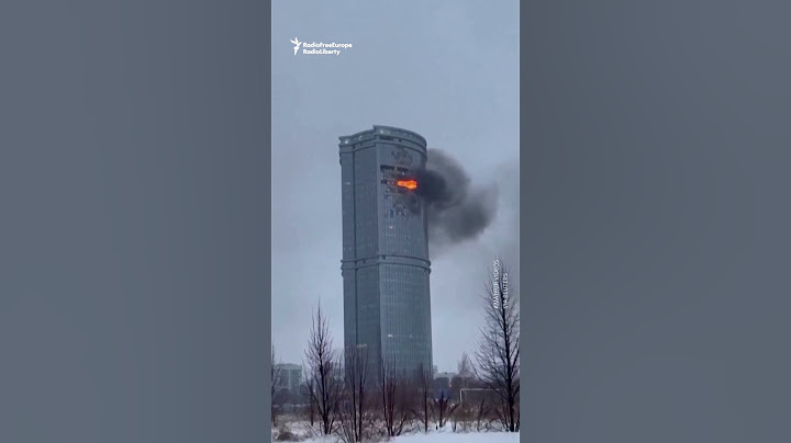 Drones Hit High-Rises In Russia, Moscow Blames Ukraine