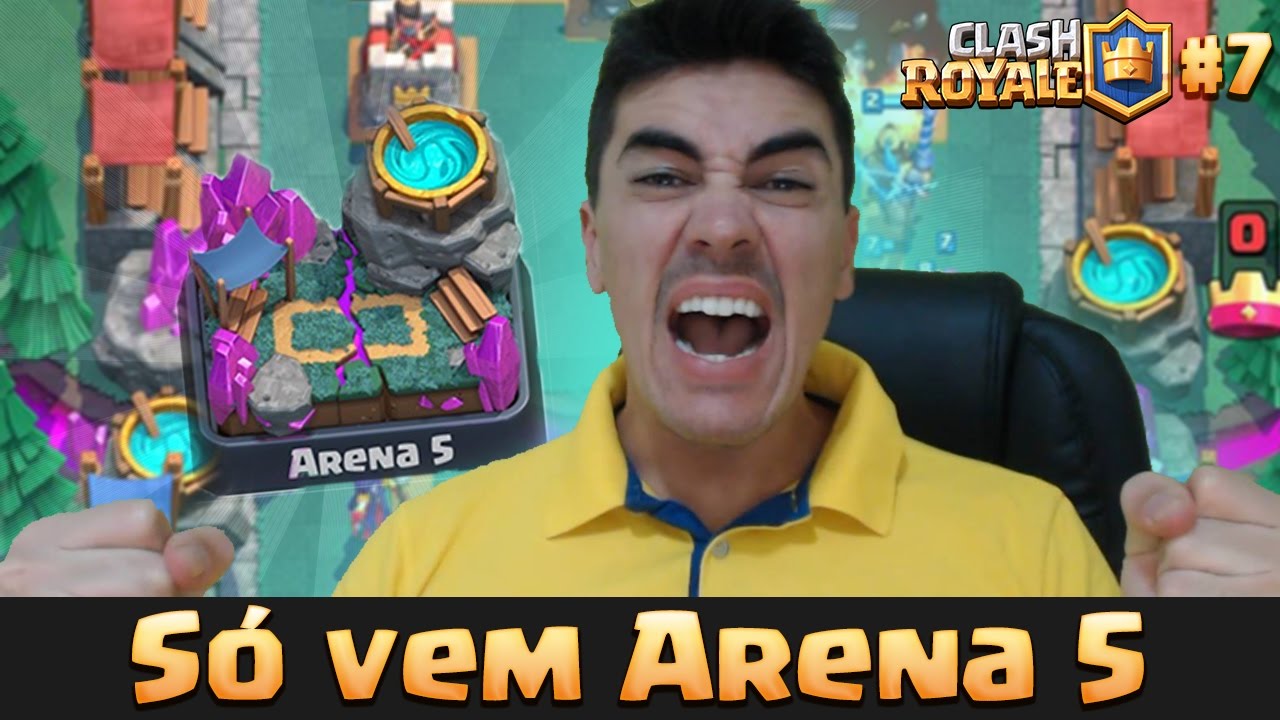 atualização azamerica champions ARENA 5 RUMO A 1500 TROFÉUS - CLASH ROYALE #7