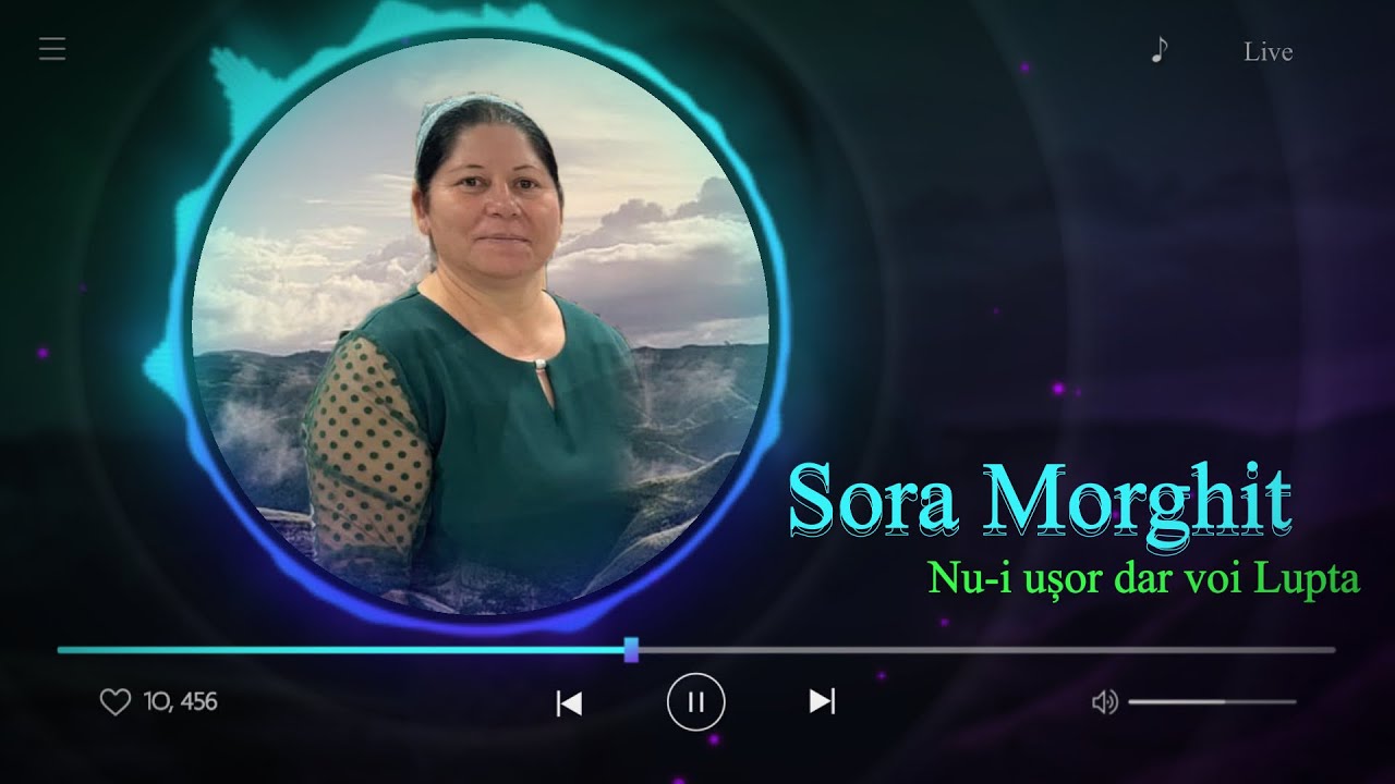 Sora Morghit 🔴 Nu-i ușor dar voi Lupta (Live )
