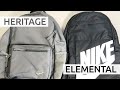 Nike Elemental vs. Heritage Backpack | Which Should You Buy?